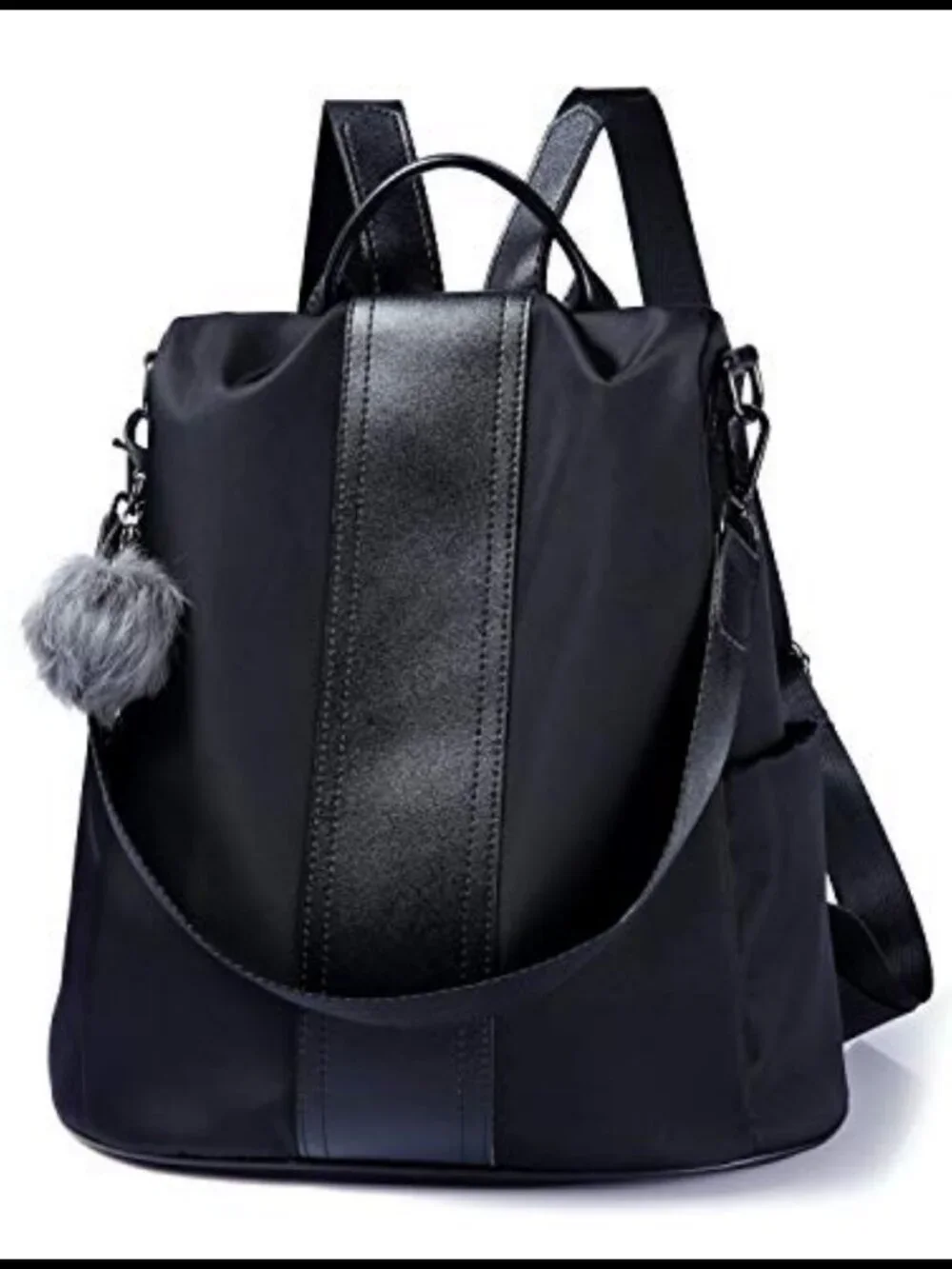 Waterproof Nylon Anti-theft Backpack Purse Lightweight Travel Shoulder Bag